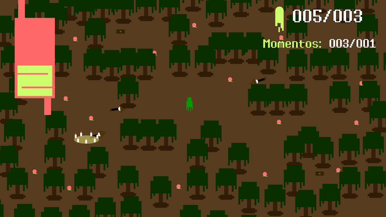A picture of a zombie survival game I made.